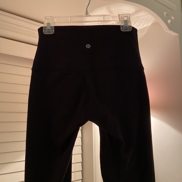 Lululemon Wunder Under Pant (Roll Down) in Black - Picture 9 of 12
